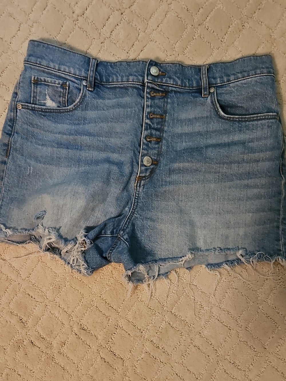 Loft Cutoff Denim Shorts